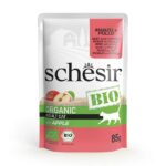 Beef And Chicken Bio Cat With Apple in paté 85g in pouch