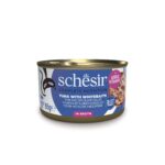 Tuna with whitebaits in cooking water